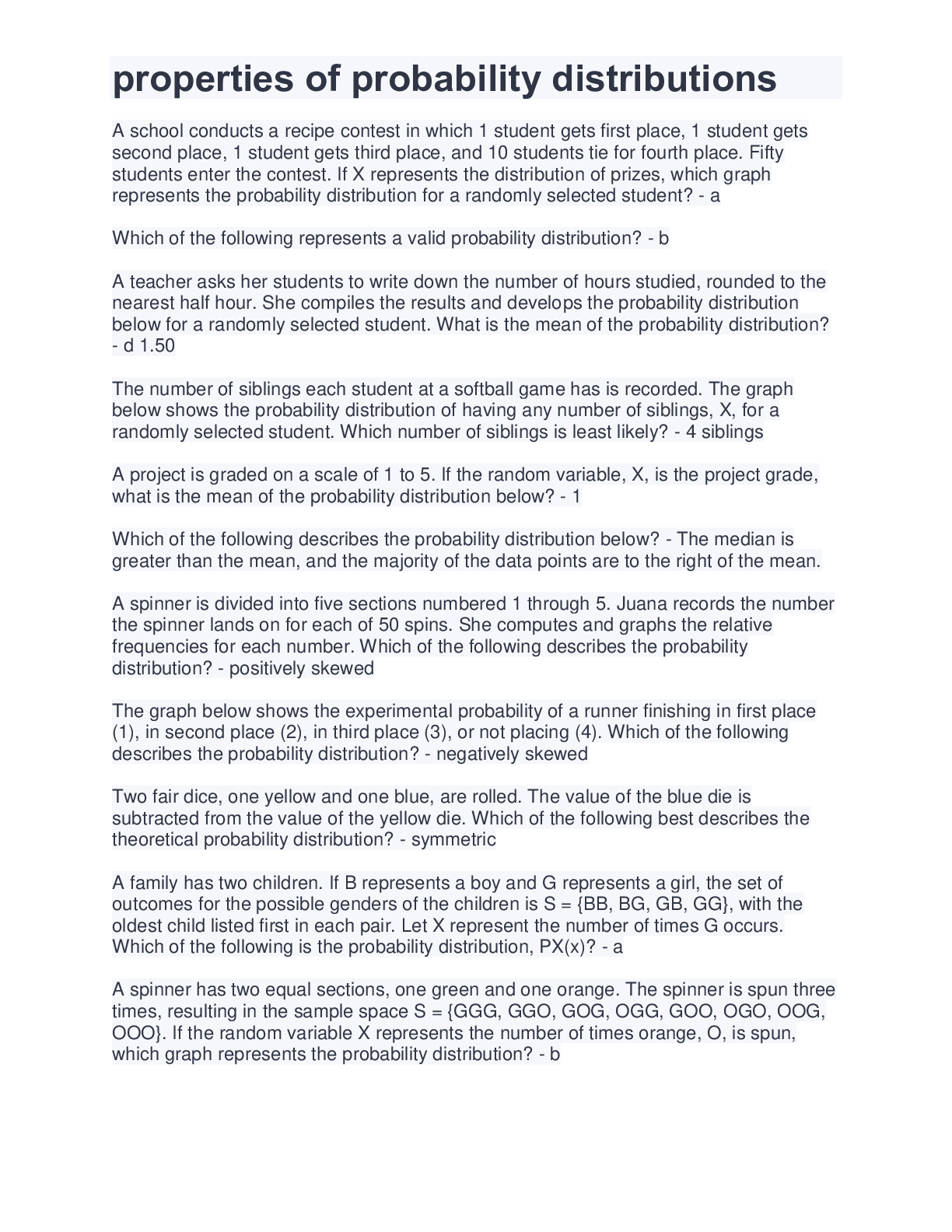 Preview image for properties of probability distributions